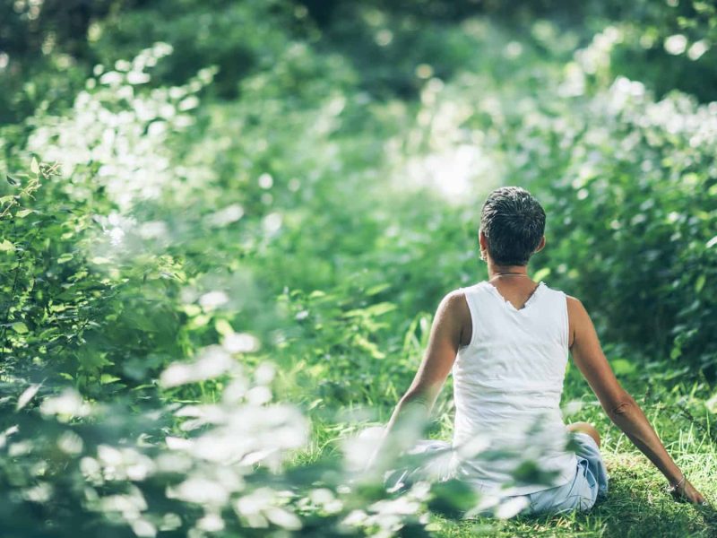Mind Calming Inner Peace Outdoor Meditation